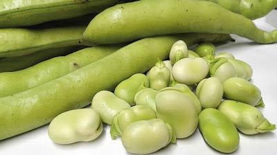 Habas desgranadas