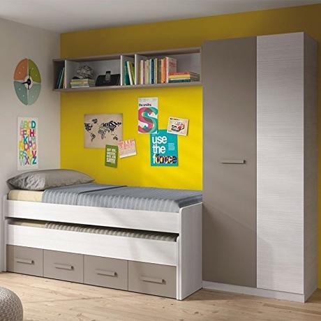 CAMA NIDO CON 4 CAJONES (COLCHONES INCLUIDOS) MOD. LIGHT