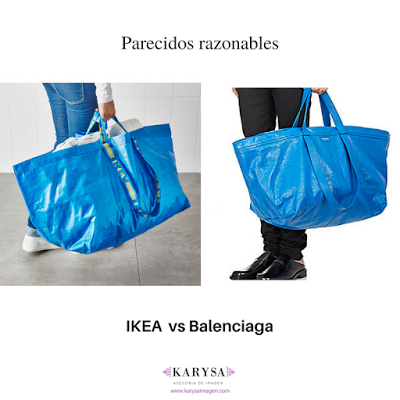 ¿Parecido sorprendente entre una bolsa de Ikea y un bolso de Balenciaga? No estás soñando