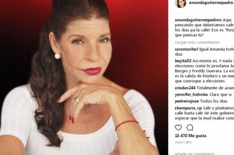 Detuvieron a Amanda Gutiérrez (@amandagutierrz)  por protestar en Miraflores (VIDEO)