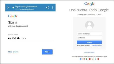 Así es la nueva página de inicio de sesión de #Google (FOTO)