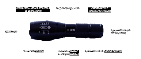 tf3000 tactical flashlight