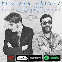 Concierto de Mostaza Gálvez y Aire Canadá en Maravillas Club