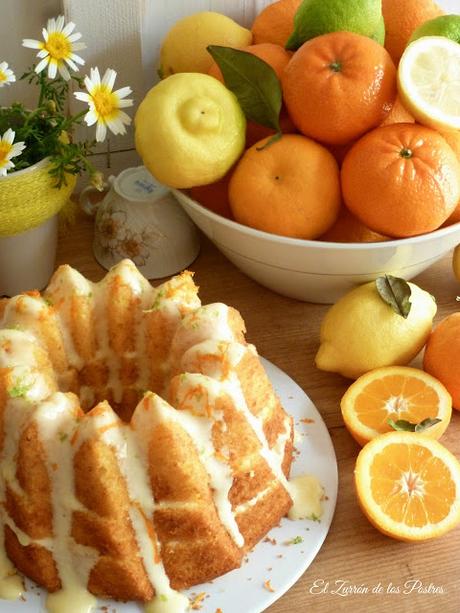 Bundt Cake de Cítricos Relleno