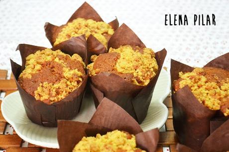 Crumb muffins de lima, piña y romero Crumb muffins de lima, piña y romero