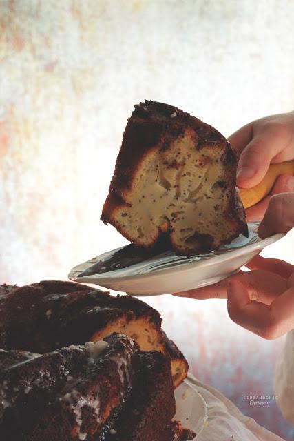 Bundt de pomelo y queso