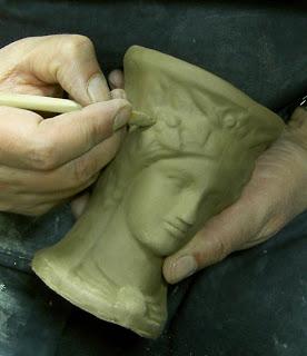 Coroplastia ibérica, púnica y romana. reproducciones arqueológicas de terracotas.