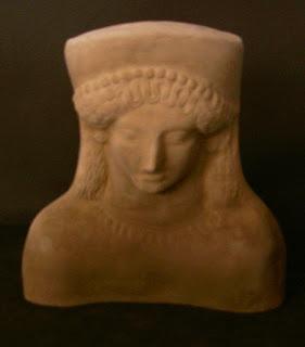 Coroplastia ibérica, púnica y romana. reproducciones arqueológicas de terracotas.