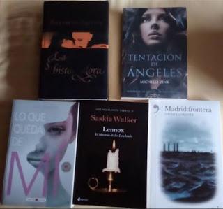 La historiadora, Tentación de ángeles, Lo que queda de mí, Lennox, Madrid:frontera