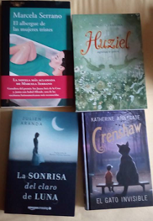 El albergue de las mujeres tristes, Huziel significa Te quiero, La sonrisa del claro de luna y Crenshaw