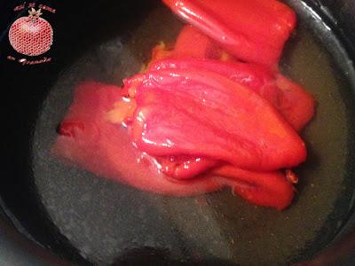 Brandada de bacalao con caviar de piquillos