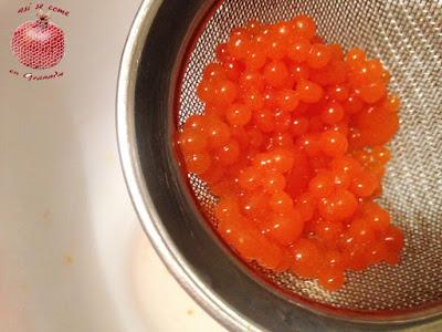 Brandada de bacalao con caviar de piquillos