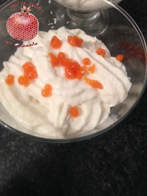 Brandada de bacalao con caviar de piquillos