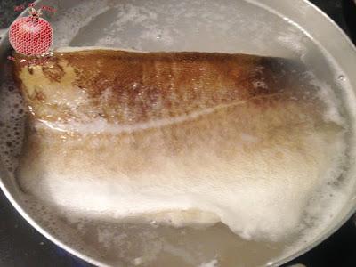 Brandada de bacalao con caviar de piquillos