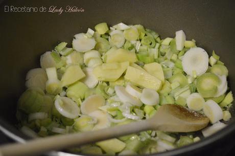 Vichyssoise de manzanas - Reto #asaltablogs