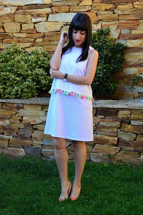 Vestido borlas Vestido borlas
