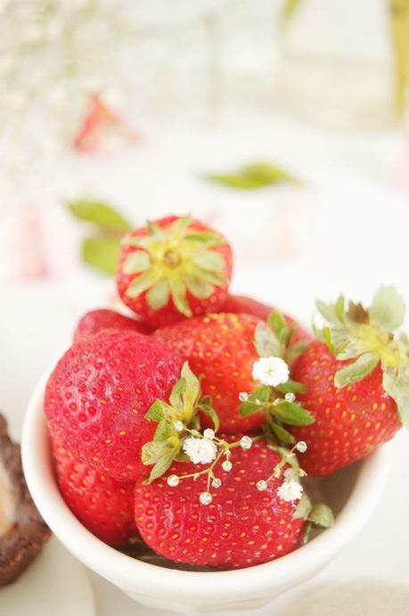 Tarta de pomelo y fresas, fusión de sabores