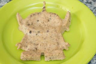 Fitcocho de arándanos con almendras y chocolate negro