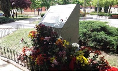 El jardín de los combatientes de La Nueve de Madrid