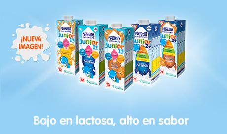 Batido de fresas con  Nestlé Junior Crecimiento #supermaminestlé