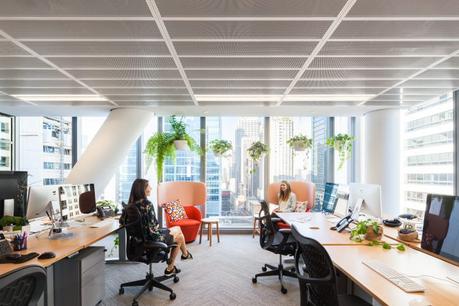 Así son las oficinas de Dropbox en Sydney, con barista incluido