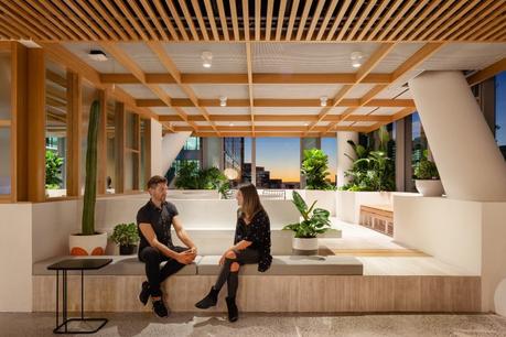 Así son las oficinas de Dropbox en Sydney, con barista incluido