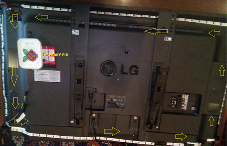 Ajustes efecto Ambilight con Raspberry Pi Ajustes efecto Ambilight con Raspberry Pi