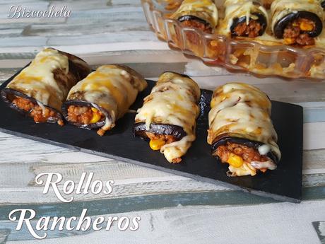 ROLLOS RANCHEROS  DE BERENJENA