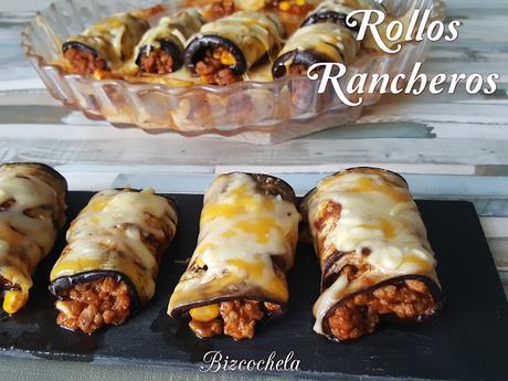 ROLLOS RANCHEROS  DE BERENJENA