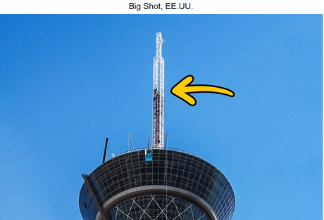 Las atracciones más locas del mundo.