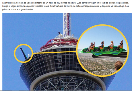 Las atracciones más locas del mundo.