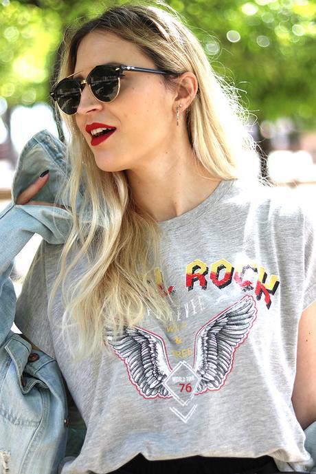 ROCK SHIRT & CONVERSE