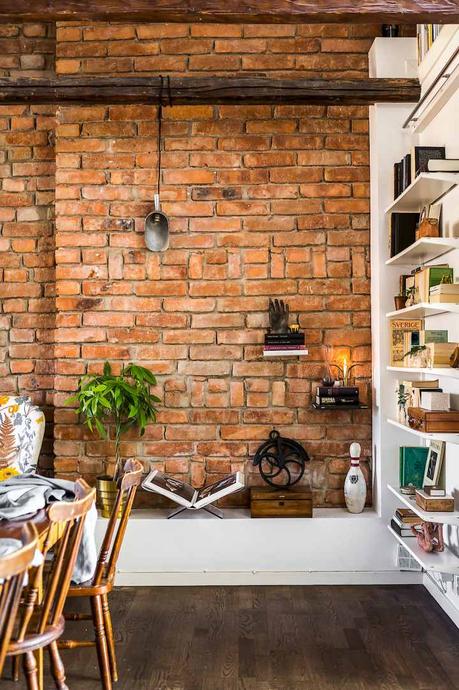 suelo de madera oscura estilo nórdico decoración interiores decoración atico blog decoración nórdica 