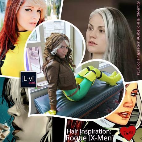 Hair Inspiration: Rogue [X-Men]  L-vi.com