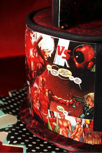 Dead Pool Chocolate Layer Cake