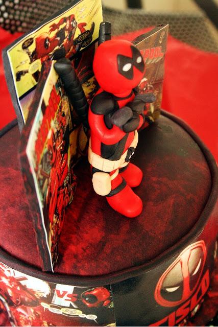 Dead Pool Chocolate Layer Cake