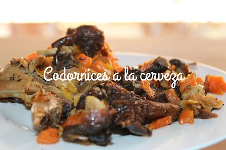 CODORNICES A LA CERVEZA