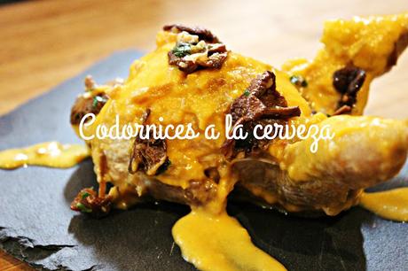 CODORNICES A LA CERVEZA