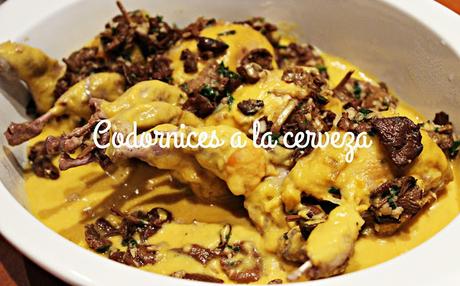 CODORNICES A LA CERVEZA