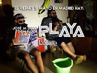 José M Duro, Don Fluor y Juan CM en Ballesta Club