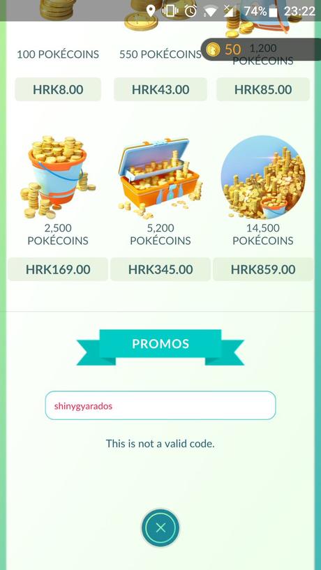 Pokémon GO añade los códigos promocionales a la tienda, ¡pokémon, objetos...!