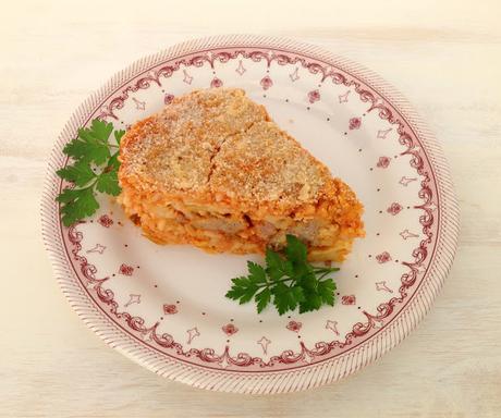 Sartú di riso - pastel de arroz