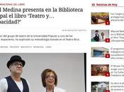 Socuellamos presentación libro Teatro y...¿discapacidad? manu medina