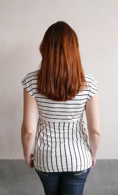 Camiseta con nudo maternidad