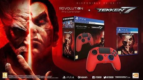 Se anuncia pack de Tekken 7 con mando especial Revolution Pro Controller