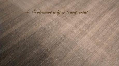 Cómo creamos un efecto textil con pintura