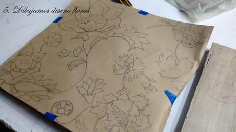 Cómo creamos un efecto textil con pintura