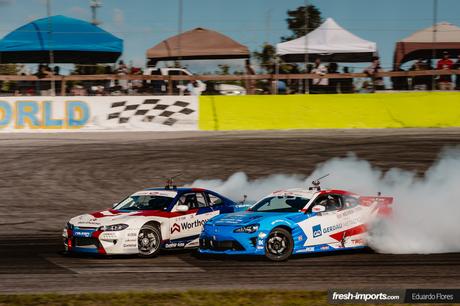 Un 8 difícil de superar. ¡Orlando alberga la segunda ronda de la Formula D!