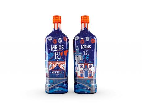 Larios celebra las fiestas españolas a través de coloridos diseños en su botella