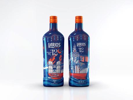 Larios celebra las fiestas españolas a través de coloridos diseños en su botella